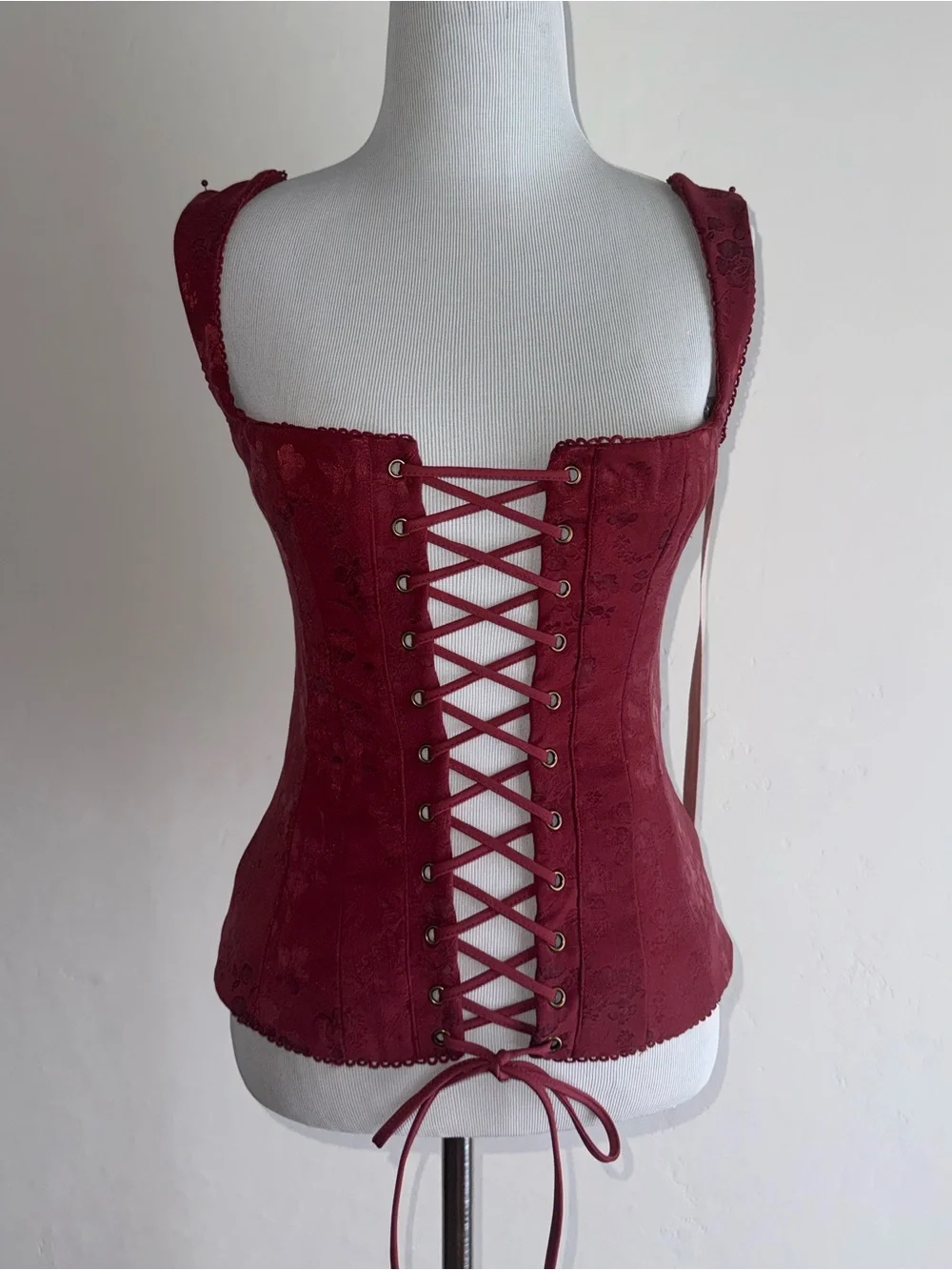 NWT House of CB Parisa Lace-up Corset XS